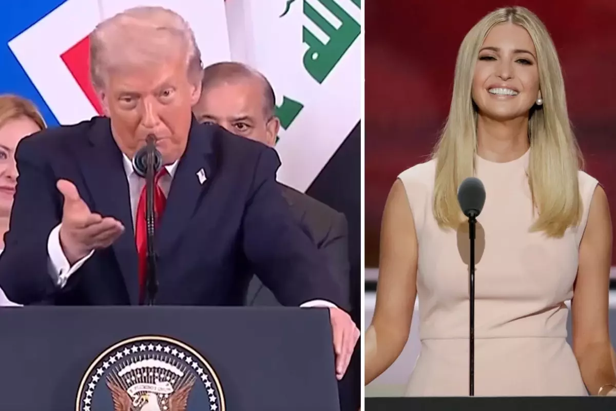 Trump'tan tarihi zirvede kızına unutamayacağı jest! Liderler alkışlamak zorunda kaldı