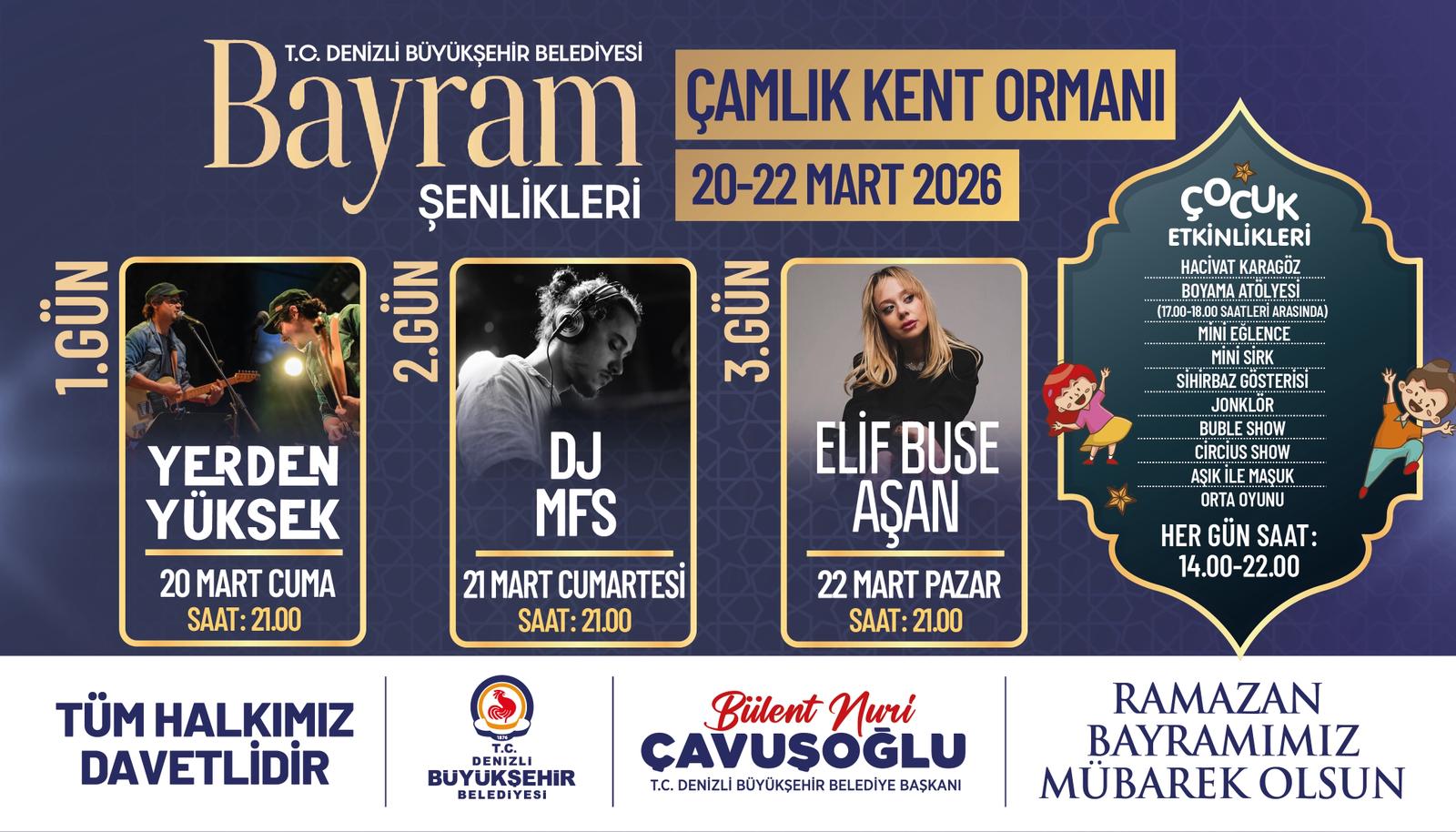 Denizli Büyükşehir’den muhteşem festival