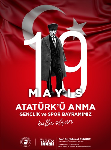 PAÜ'den 19 Mayıs Mesajı