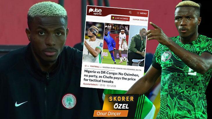 Nijerya basınından Galatasaray iddiası! 'Osimhen yoksa parti de yok'