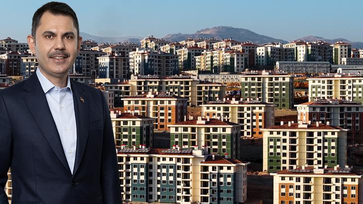 'Asrın İnşası'nda' 350 bin tamam! Bakan Kurum il il son durumu paylaştı