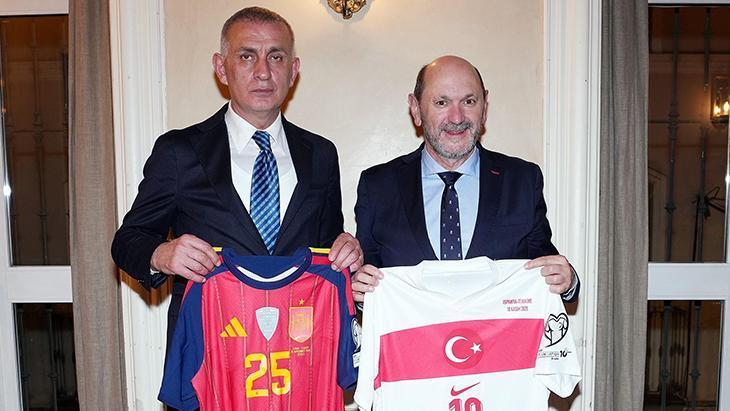 İspanya - Türkiye karşılaşması için maç yemeği düzenlendi