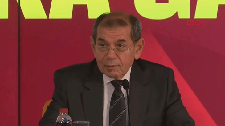 Galatasaray Başkanı Dursun Özbek'ten TFF Başkanı İbrahim Hacıosmanoğlu'na cevap: Sen başarıyı Monaco'ya diledin!