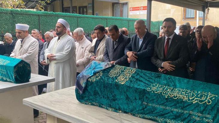 Yangında can veren 3 çocuk, son yolculuğuna uğurlandı