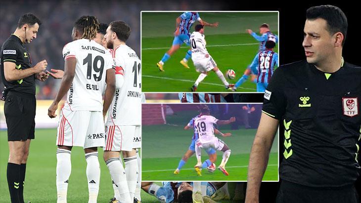 Beşiktaş-Trabzonspor maçının kritik pozisyonları Trio'da masaya yatırıldı! 'Elimizde şiddet ölçer yok'