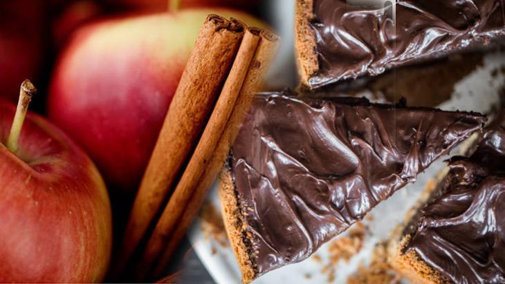Elmalı tart çikolatayla başka oluyormuş! Tarif sorduran tatlı: En sona sirke ve suyu saklayın