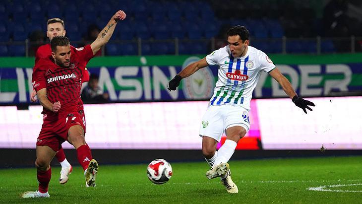 Türkiye Kupası'nda Çaykur Rizespor, Gaziantep'i 3 farkla geçti!