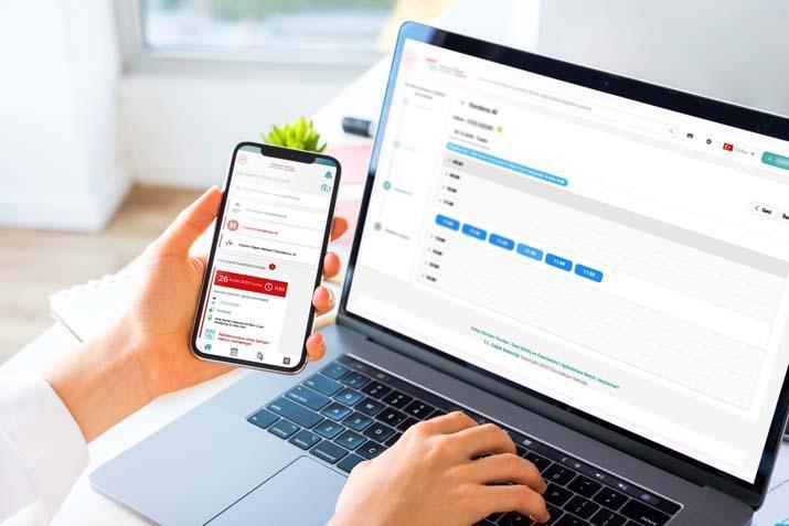2025'te MHRS üzerinden 388 milyon 95 bin 539 randevu alındı