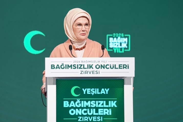 Emine Erdoğan: 2026'yı 'Bağımsızlık Yılı' ilan ediyoruz