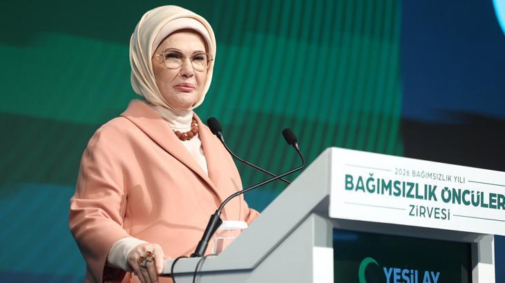Emine Erdoğan'dan Bağımsızlık Öncüleri Zirvesi paylaşımı