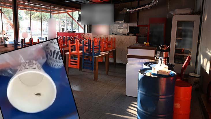 'Çiğ tavuk takıldığı' iddiası sonra dönerciye denetim! Haşereler görüldüğü salon mühürlendi