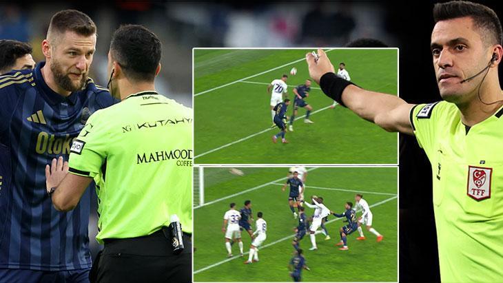 Eski hakemler Fenerbahçe - Eyüpspor maçının tartışmalı pozisyonlarını değerlendirdi! 'Hakem bunu nasıl görmez anlamıyorum'