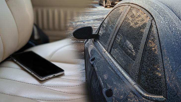 Kışın arabada bunların hiçbirini bırakmayın! Donan hava bu eşyaları sessizce yok ediyor