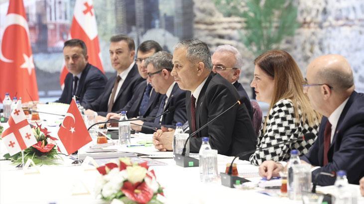 İçişleri Bakanı Yerlikaya Gürcü mevkidaşı ile görüştü