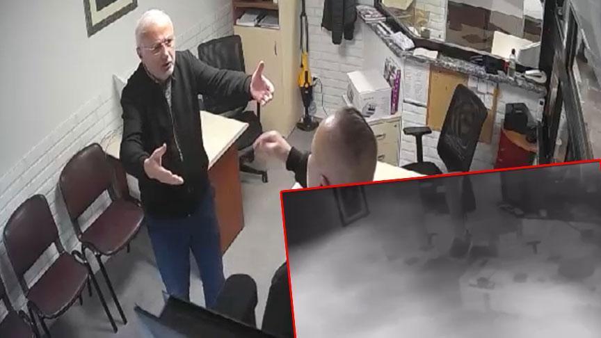 Oğlunun borcu için babasını tehdit edip iş yerine patlayıcı atmışlardı! Yakalandılar