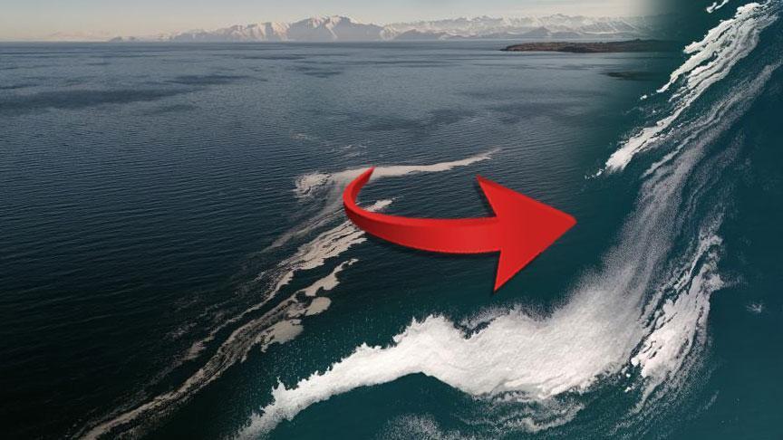 Van Gölü yüzeyinde şaşkına çeviren köpük! 'Akıntı yönünde hareket ediyor'