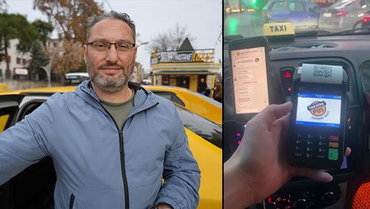 Kartla ödeme krizi! Kadın yolcu ile taksici arasında kavga: 'Haram olsun' diyerek araçtan indi