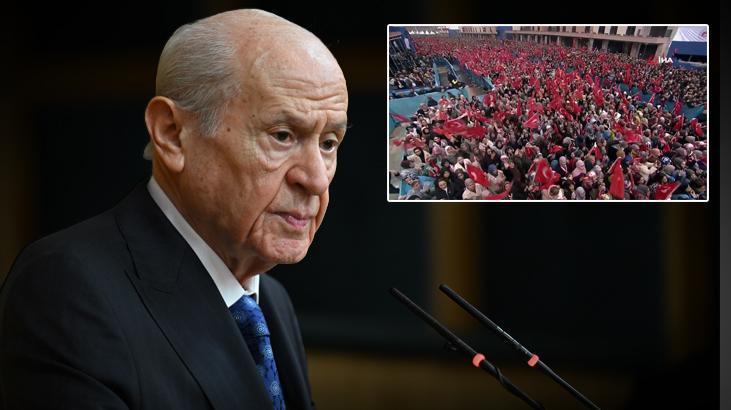 Bahçeli: Günümüzün Süleyman'ı Erdoğan, Sinan'ı ise Kurum'dur