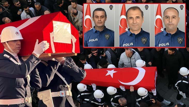 Kahraman şehitlerimize veda: Yasin Koçyiğit, Turgut Külünk ve İlker Pehlivan toprağa verildi