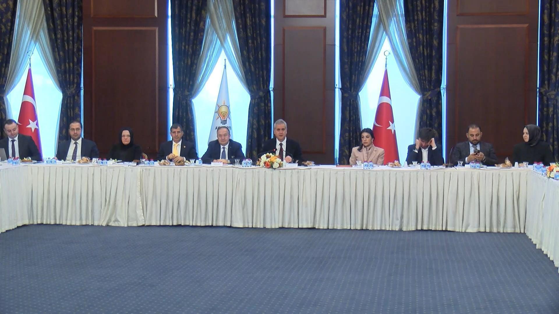 AK Parti'de 'Gazze'de Ateşkes Sonrası İnsani Yardım Çalıştayı' düzenlendi