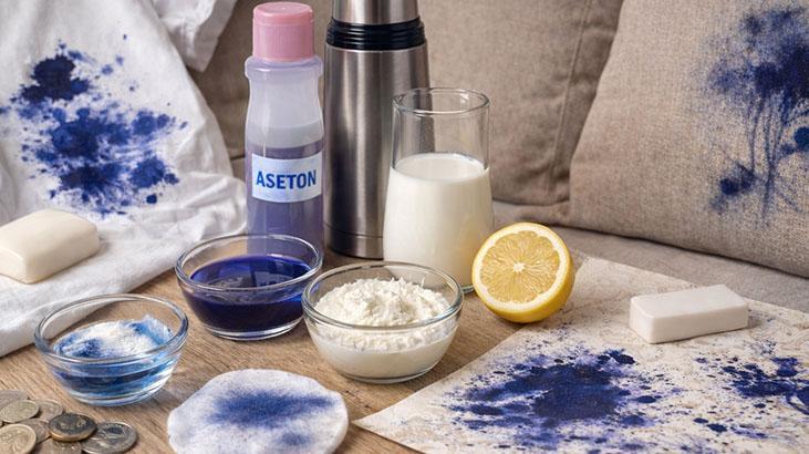 Kumaş, el, eşya fark etmiyor! Mürekkep lekesini saniyeler içinde çıkaran malzeme