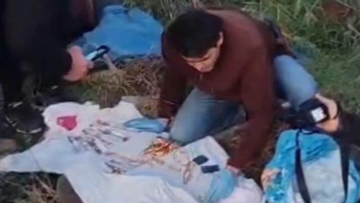 Araçları bozulsa da soygundan vazgeçmediler! 3 dakikada 24 milyonluk altın vurgunu