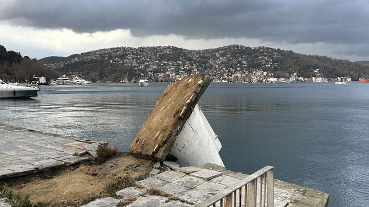 İstanbul'da şiddetli fırtına! Deniz fenerleri TIR'lar devrildi