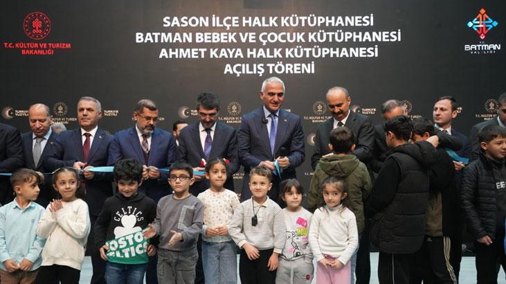 Bakan Ersoy'dan Batman'a kültür hamlesi