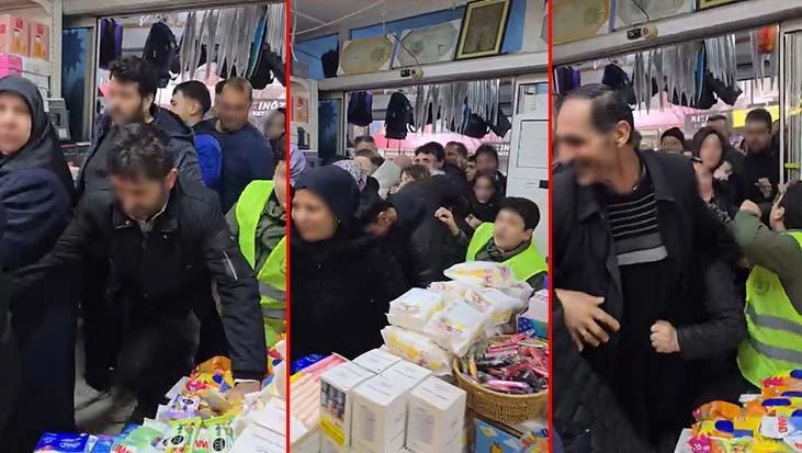 Bursa'da indirim günü izdihamı! 27. yıl kampanyasında kapılar açıldı, ortalık karıştı