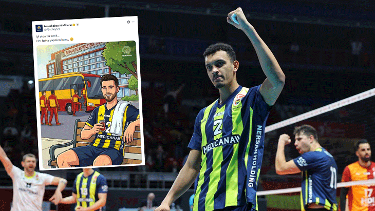 Fenerbahçe'den Galatasaray'a gönderme: İyi ter attık