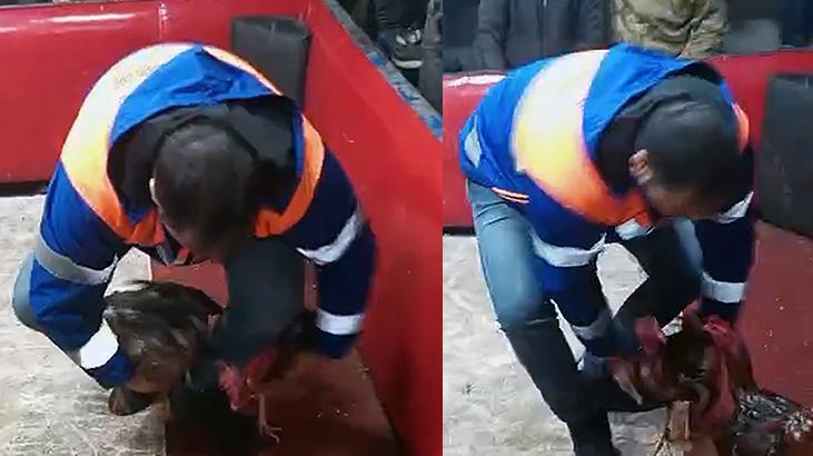 Polis, temizlik işçisi kılığına girip, suçüstü yaptı