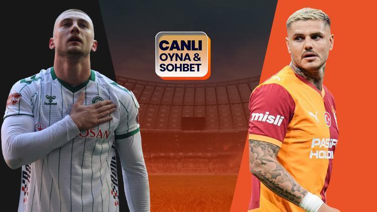 Galatasaray, Konyaspor'a konuk oluyor! Maçın heyecanı Misli'de