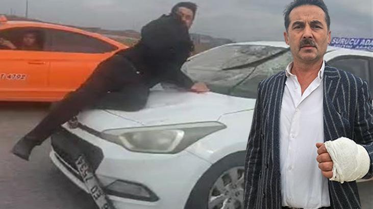 Kaput üstünde 20 kilometre: Polis durdurdu ve kurtuldum