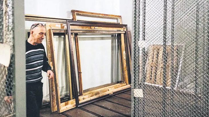 Eserler cephenin 75 kilometre uzağına taşınıyor