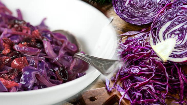 Denemeyen bin pişman! Kırmızı lahananın yemeği lezizmiş: Sirkeden sonra 20 dakika
