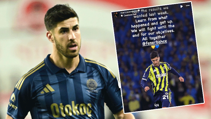 Fenerbahçe'de Asensio'dan paylaşım! 'Ayağa kalkmalıyız'
