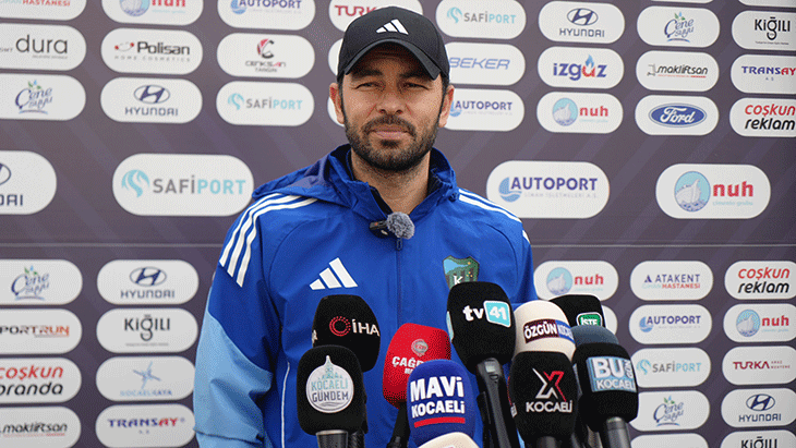 Kocaelispor'da Selçuk İnan'dan itiraf! 'Kadromuz dar, sakatlık çok'