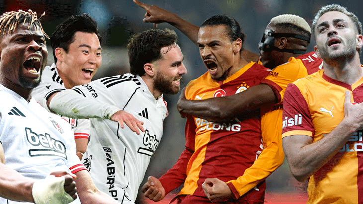 CANLI | Süper Lig'de Beşiktaş - Galatasaray derbisi! 11'ler belli oldu