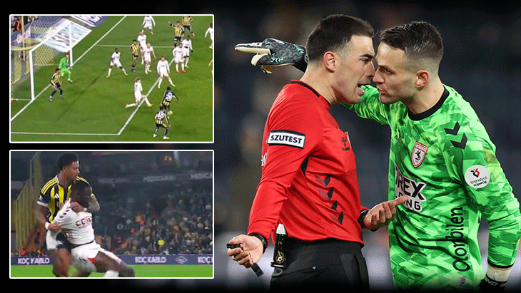 Fenerbahçe - Samsunspor maçının tartışmalı pozisyonlarını eski hakemler değerlendirdi! 'Futbol böyle oynanmaz'