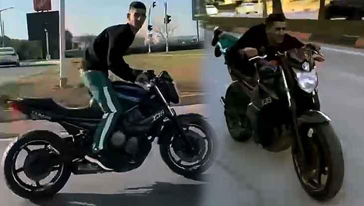 10 kilometrelik kovalamaca kamerada! 'Dur' ihtarına uymadı, kaçış pahalıya patladı