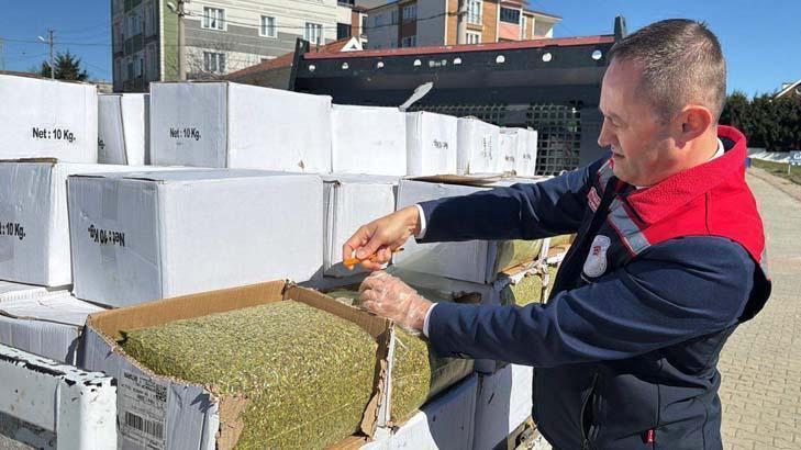 Bayram sofralarına gidecekti! Tonlarca aflatoksinli baklava fıstığı yolda ele geçirildi