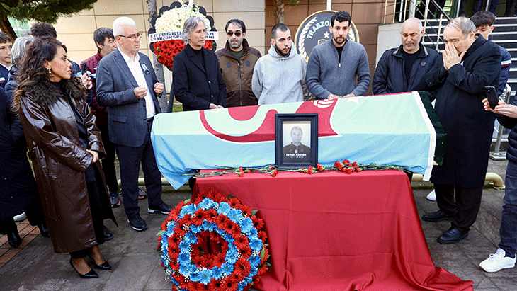 Hayatını kaybeden Trabzonspor yardımcı antrenörü Orhan Kaynak son yolculuğuna uğurlandı!