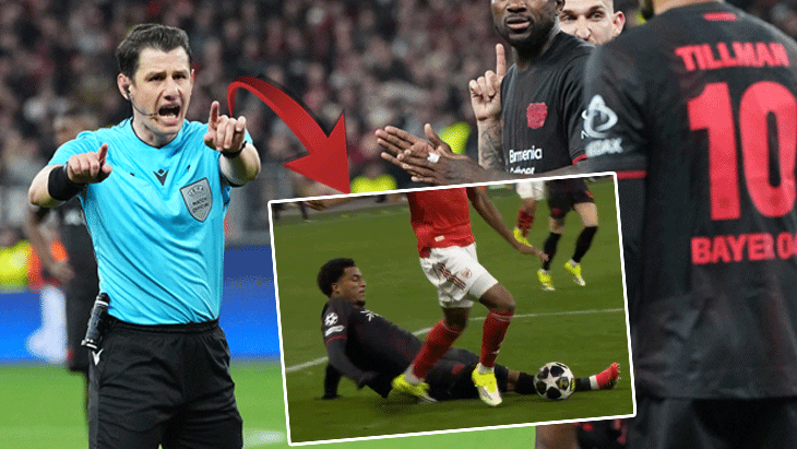 Şampiyonlar Ligi'nde Halil Umut Meler'in penaltı kararı gündem oldu! Leverkusen'den tepki