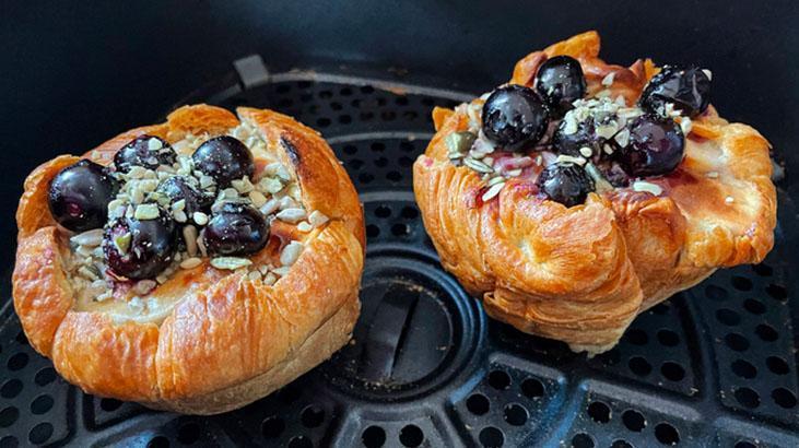 Airfryer'da pişirilen pratik tatlı! Eli hiç yormuyor, tadı nefis