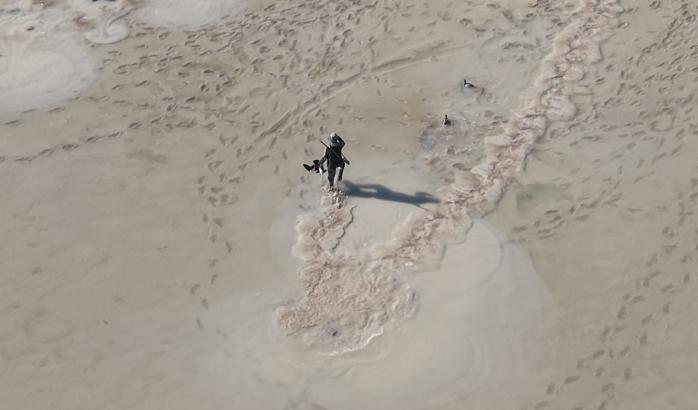 Aksaray’da kaçak avcılar görevlilere ateş açtı: Dronu düşürüp atla kaçtılar