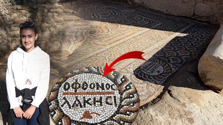 Kazı ekibi şaşkın: Antik kentte 1500 yıl önce yapılan mozaikten günümüze ulaşan mesaj