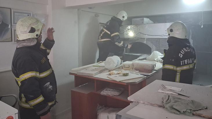 Pide salonunda patlama! Ortalık bir anda savaş alanına döndü