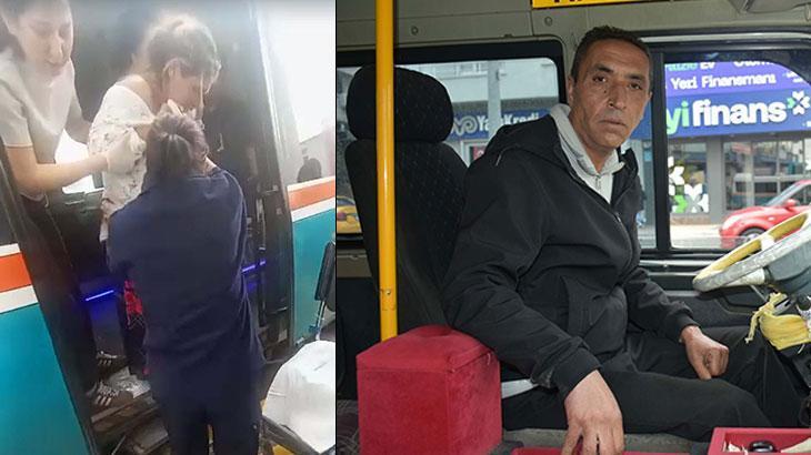 İzmir'de bir kadın dolmuşta doğum yaptı: Böyle bir olayı ilk defa yaşadım