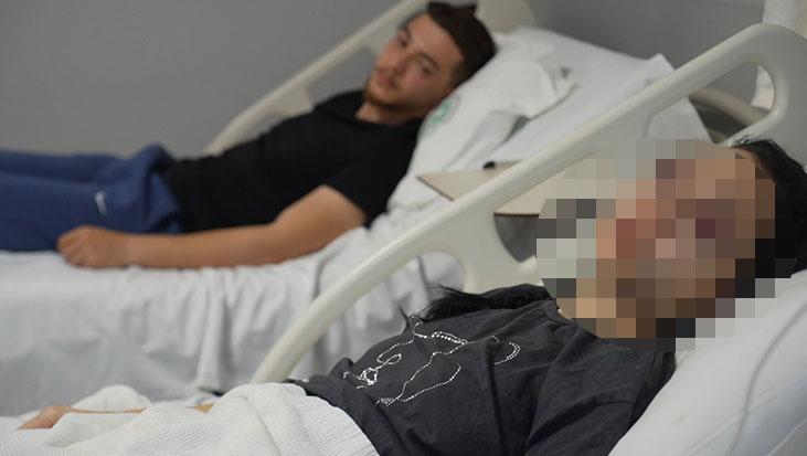 Bayram günü kafede 'Küfür etmeyin” dedi! Anne ve oğlu dehşeti yaşadı