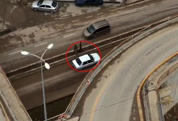 Kırıkkale’de film gibi kaçış! Ters yöne girip kamyonetle kaçtı, dronla yakalandı